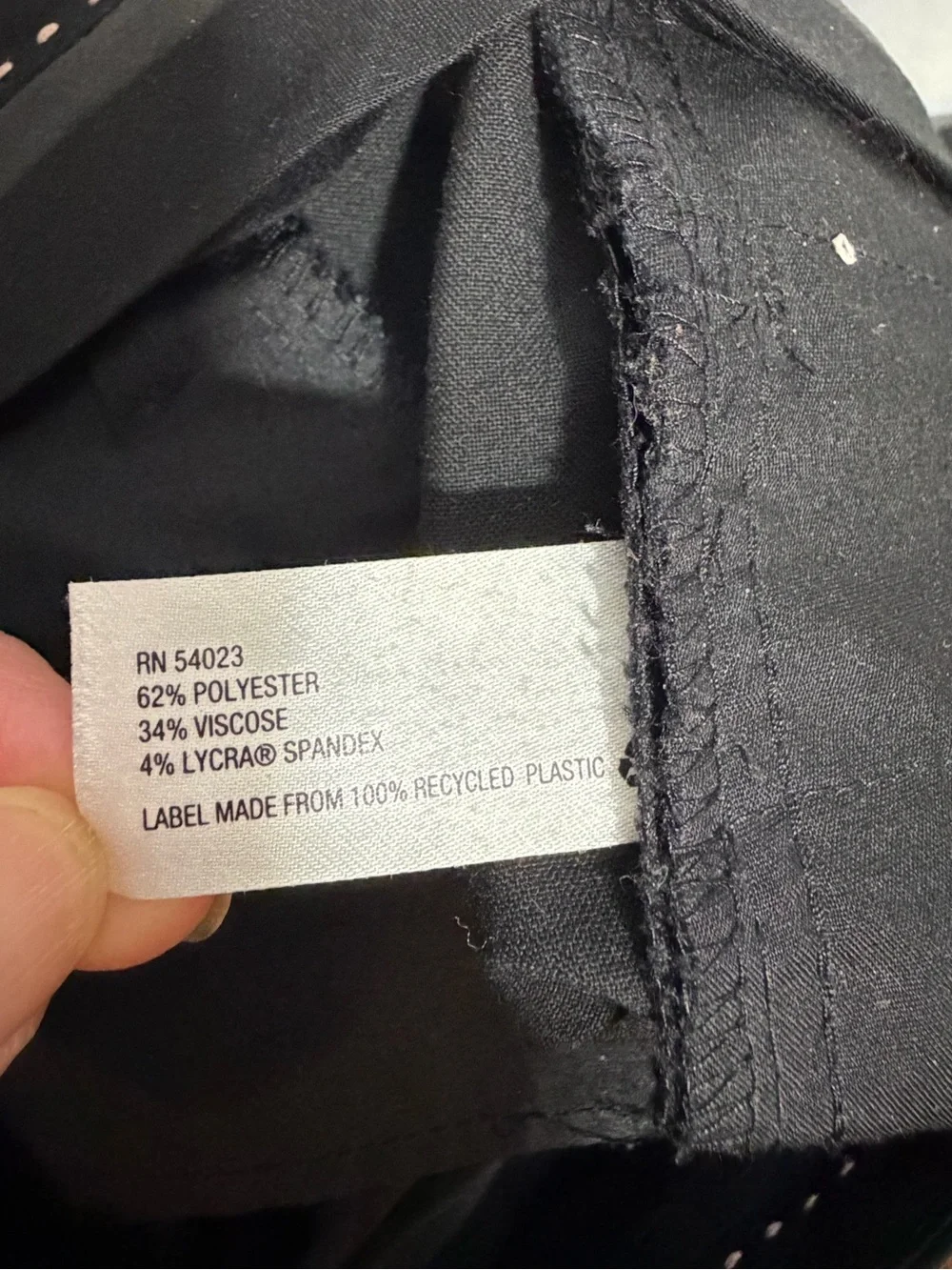 GAP Black Modern Boot  Pants size 10R